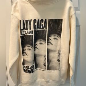 Lady Gaga Hooded Sweatshirt Jazz & Piano Vegas residency MGM Grand